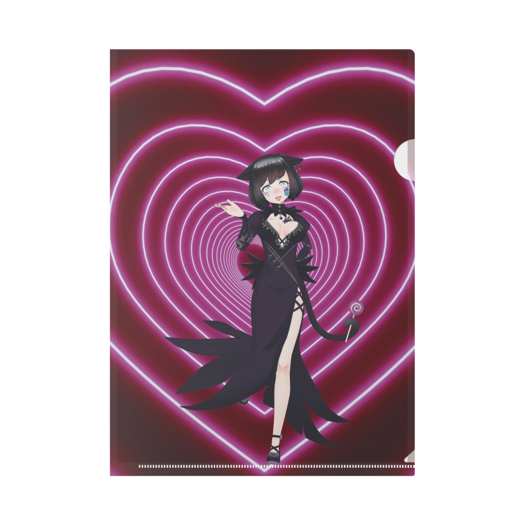 【心の人美】12月記念日グッズ-クリアファイル[1228]