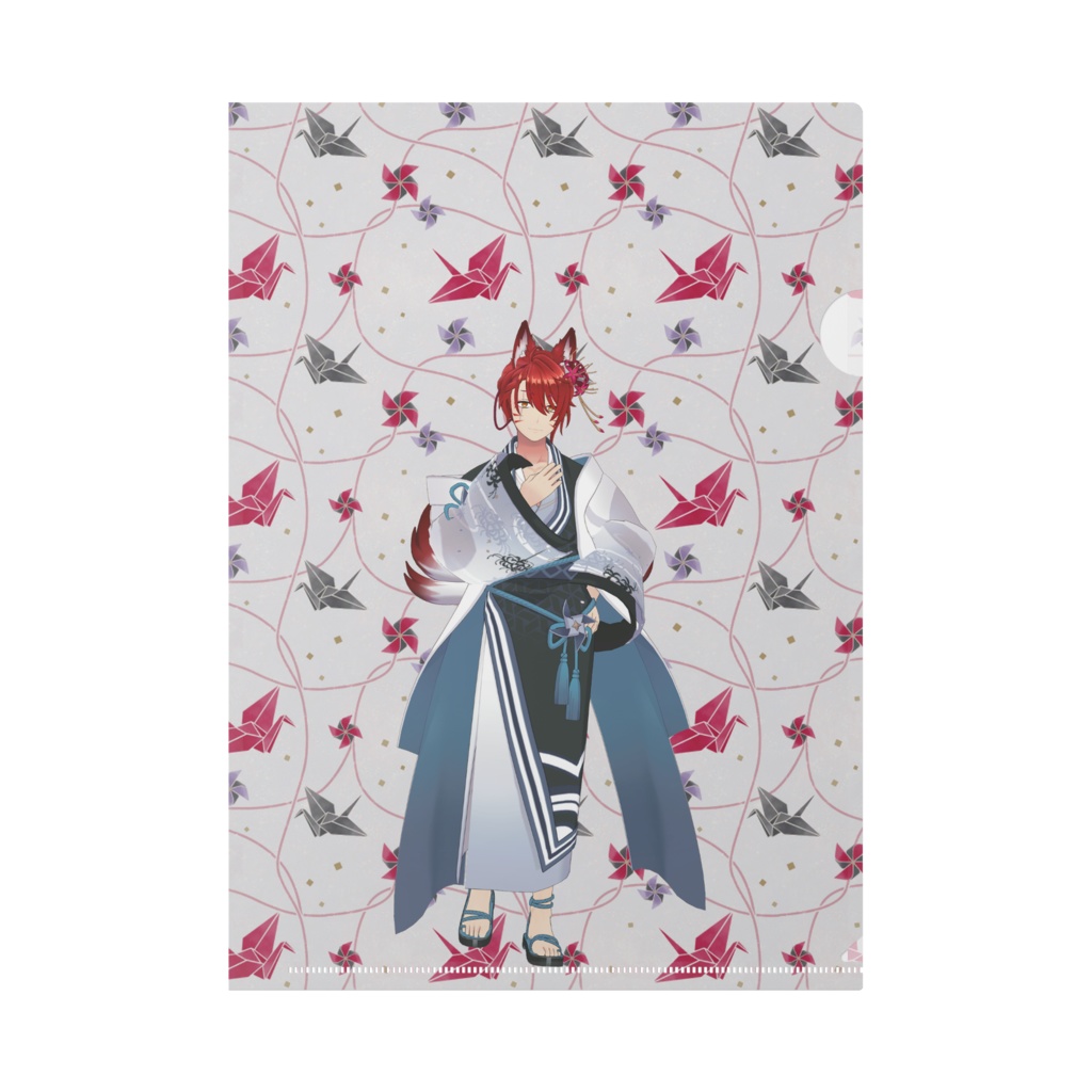 【志乃ユウマ】12月記念日グッズ-クリアファイル[1219]