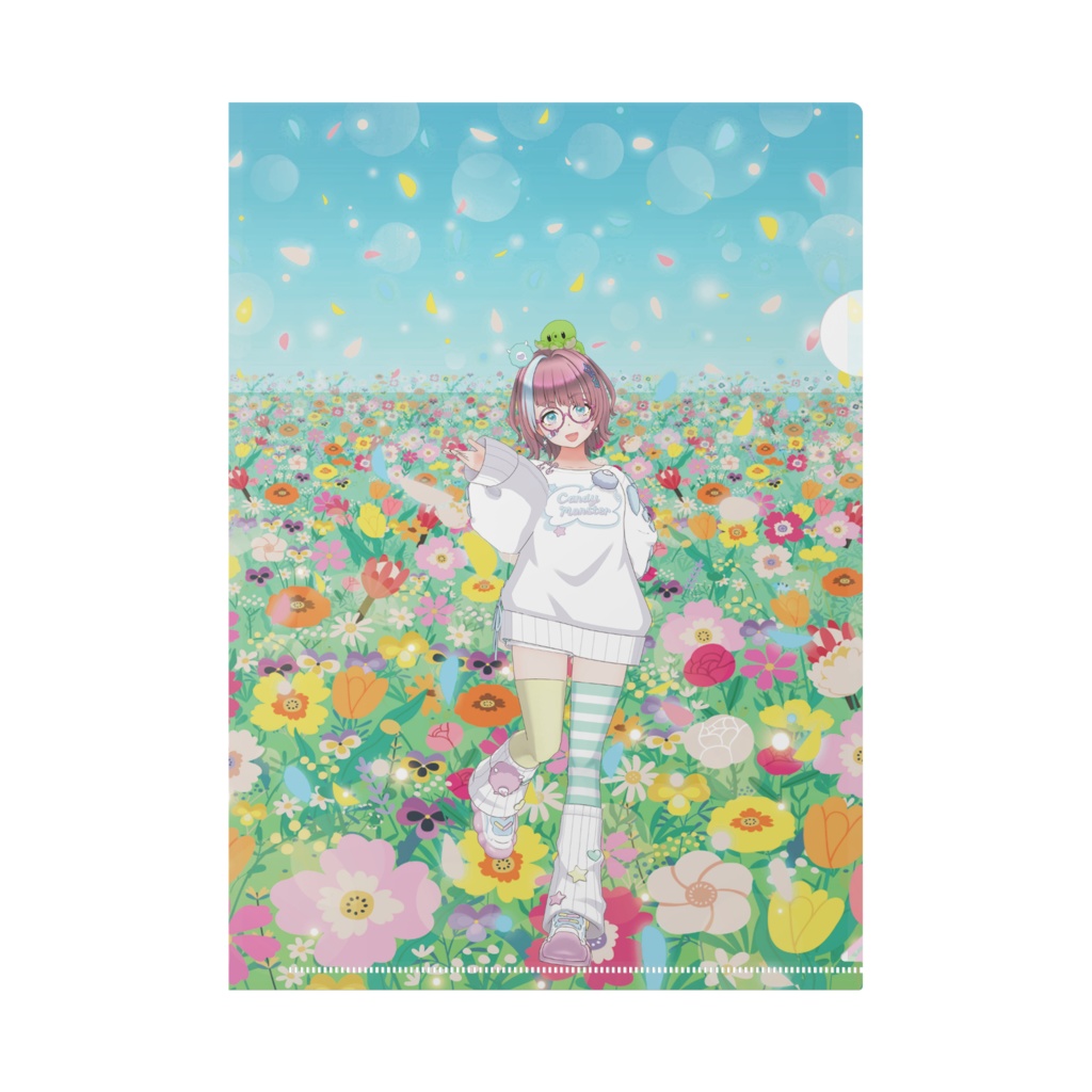 【悪魔で天使なｱﾜﾁﾝ】12月記念日グッズ-クリアファイル[1228]