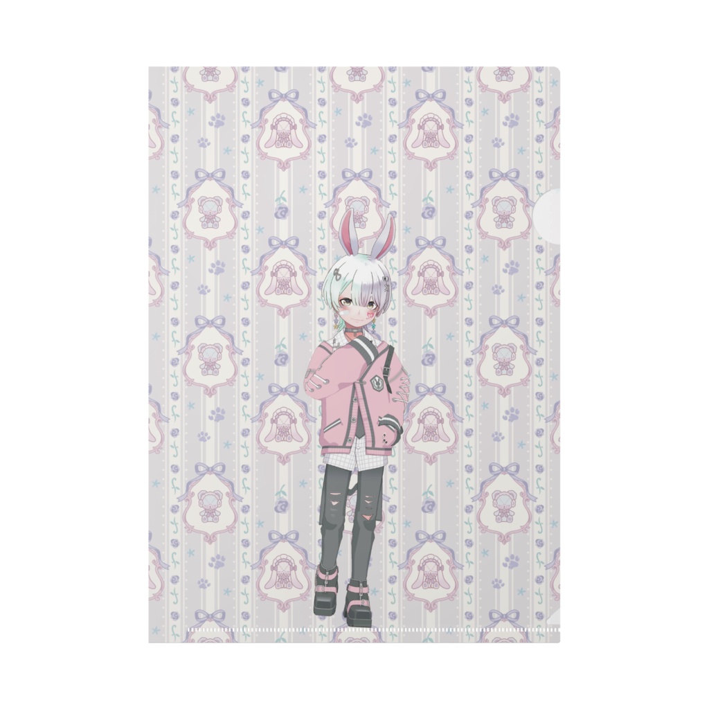 【愛澄玖 ねとる】12月記念日グッズ-クリアファイル[1223]