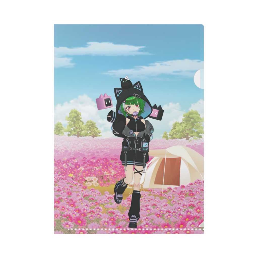 【愛美(まなみん)】12月記念日グッズ-クリアファイル[1211]