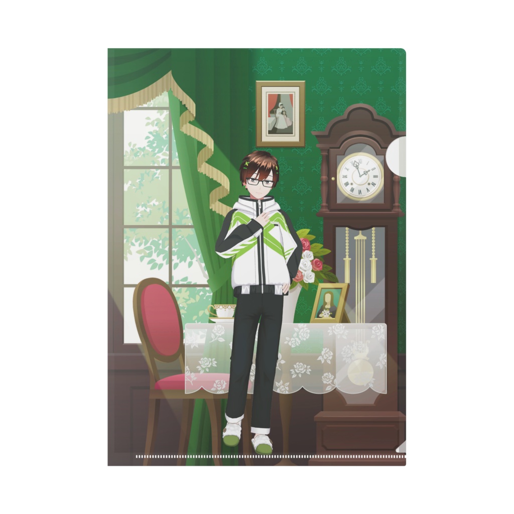 【成木鑑FAM】12月記念日グッズ-クリアファイル[1221]