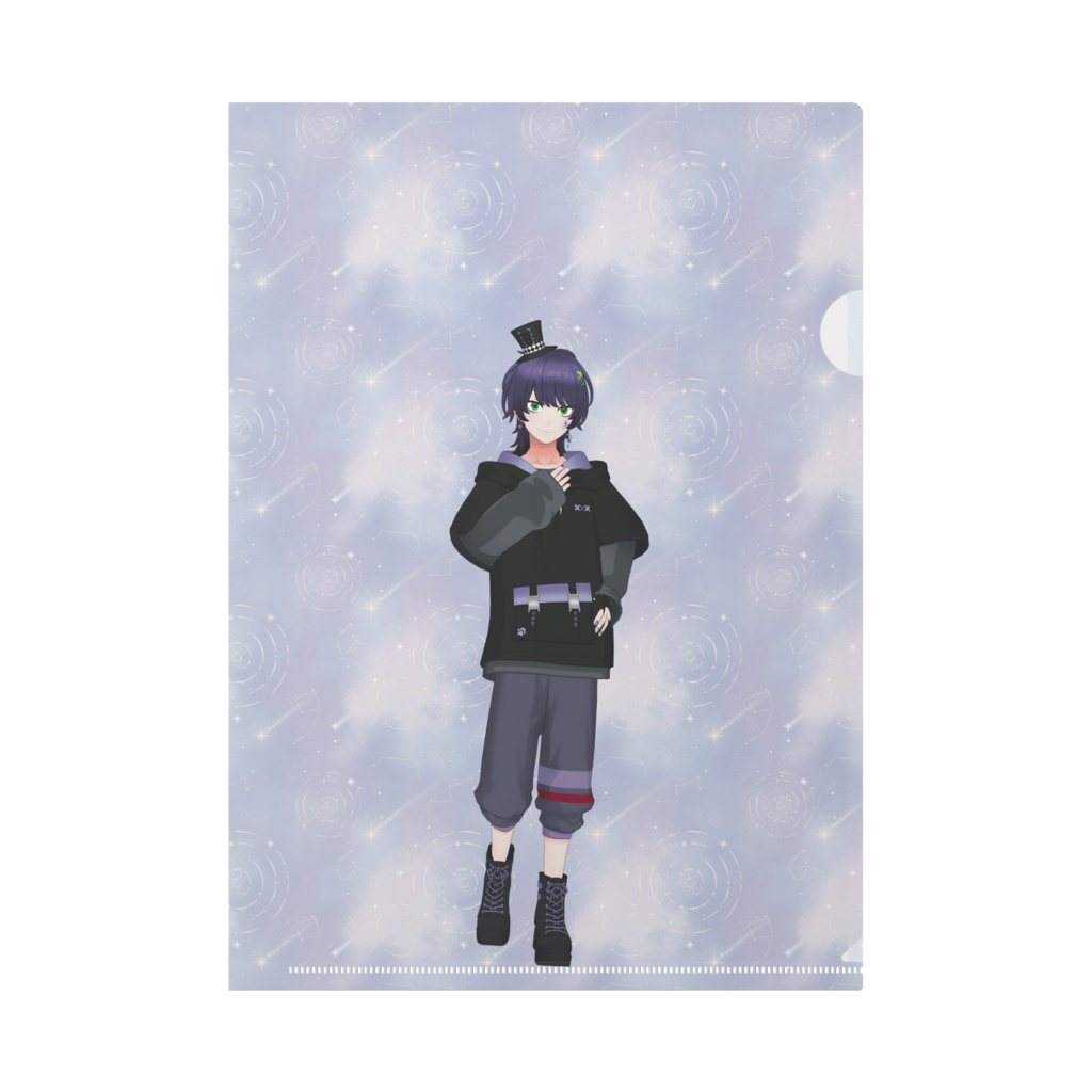 【斑目】12月記念日グッズ-クリアファイル[1222]