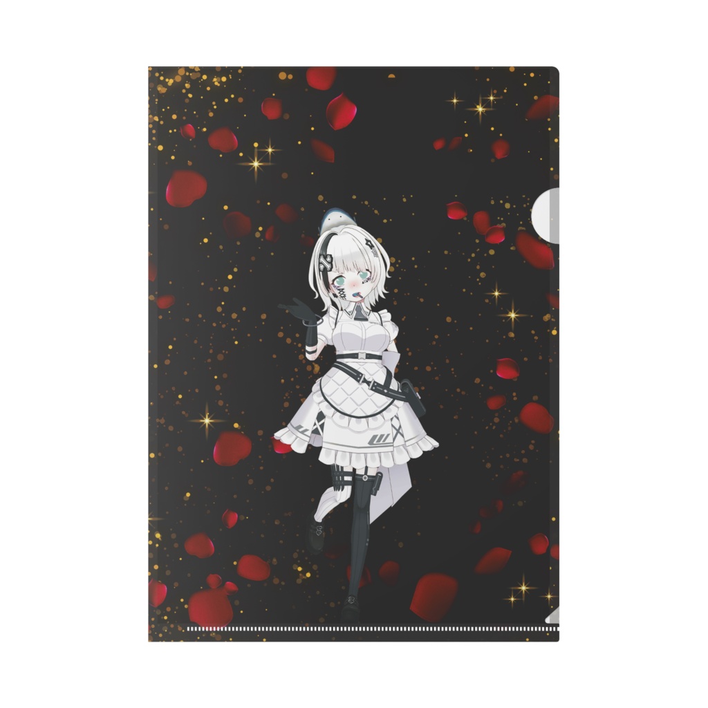 【星噛 虹月】12月記念日グッズ-クリアファイル[1218]