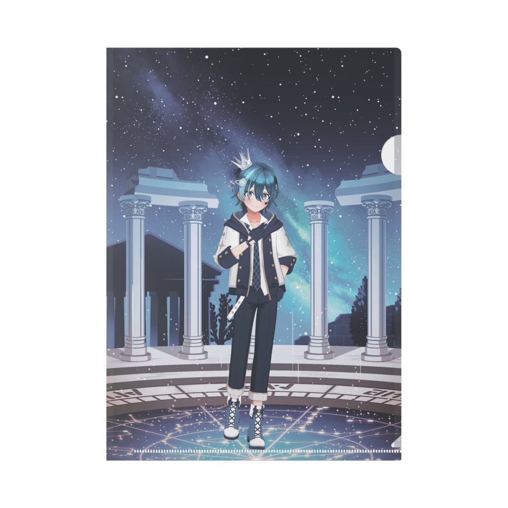 【星七きこ】12月記念日グッズ-クリアファイル[1207]