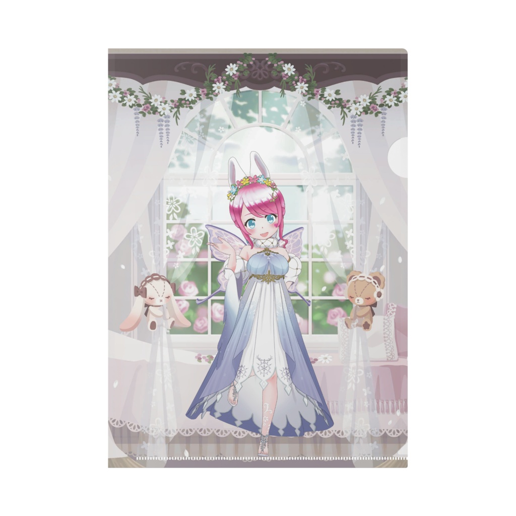 【星乃 ゆあ】12月記念日グッズ-クリアファイル[1225]