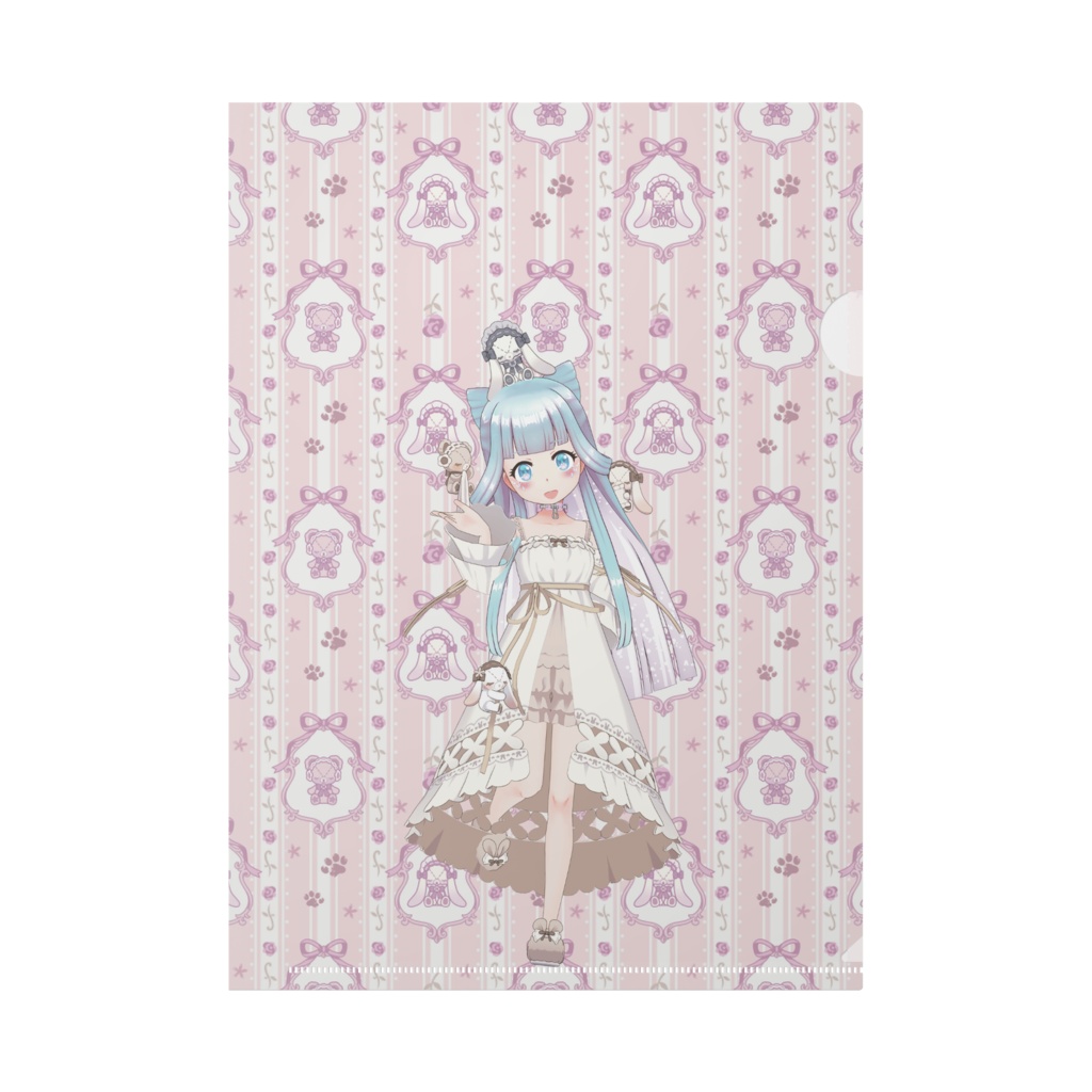 【星見 らて】12月記念日グッズ-クリアファイル[1201]