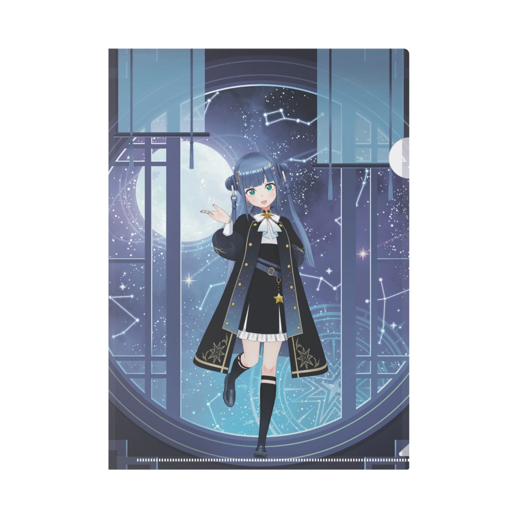 【星描はてな】12月記念日グッズ-クリアファイル[1224]