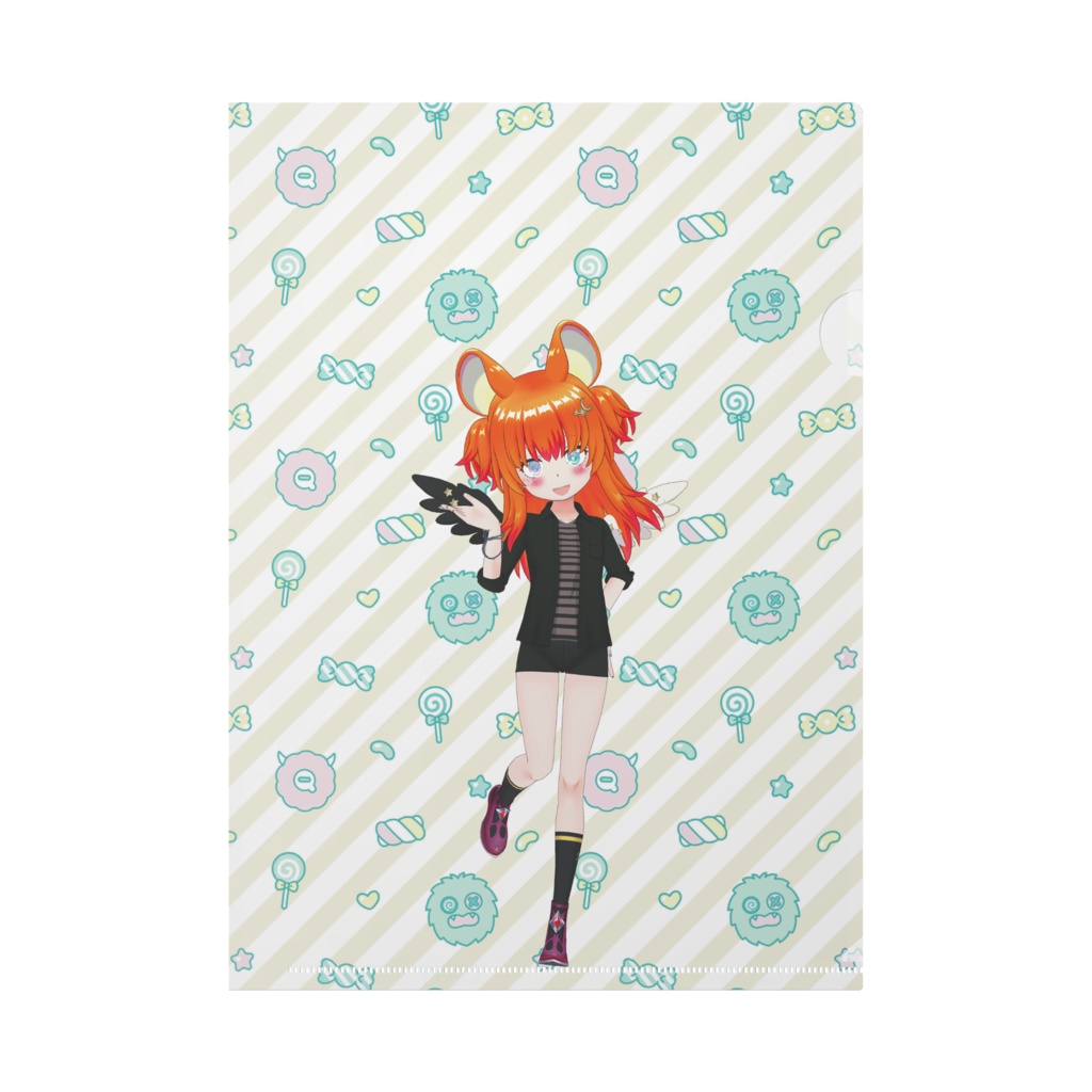 【星野姫那】12月記念日グッズ-クリアファイル[1201]