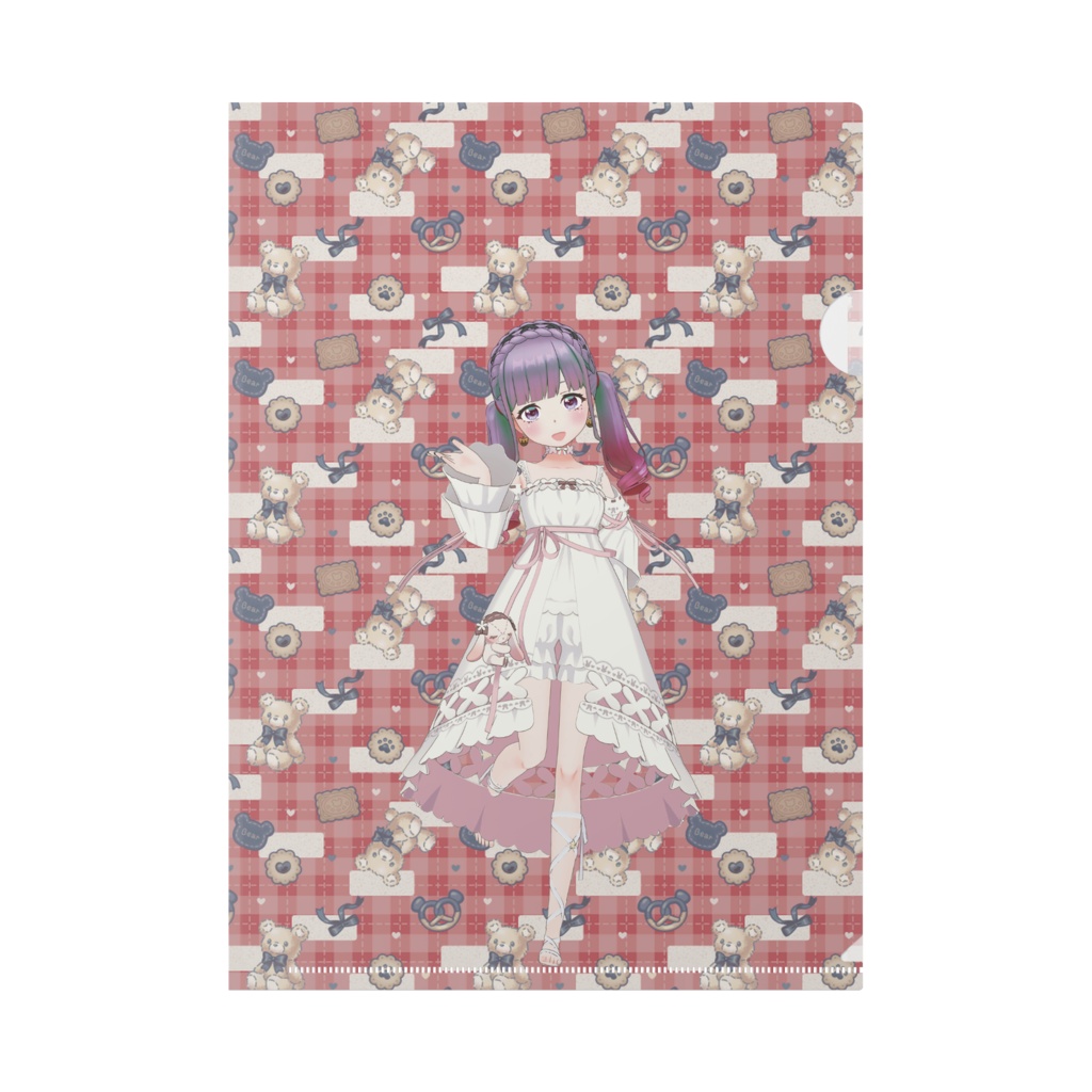 【春風桜愛】12月記念日グッズ-クリアファイル[1214]