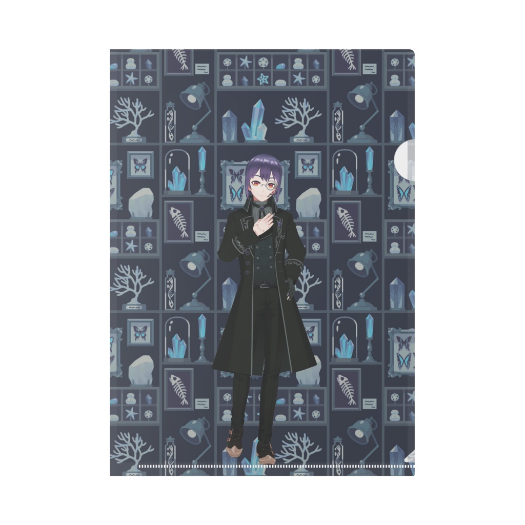 【暗転ナラク】12月記念日グッズ-クリアファイル[1220]