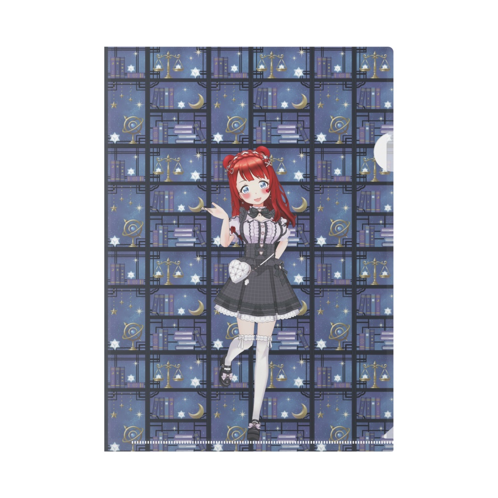 【月島星奏】12月記念日グッズ-クリアファイル[1202]