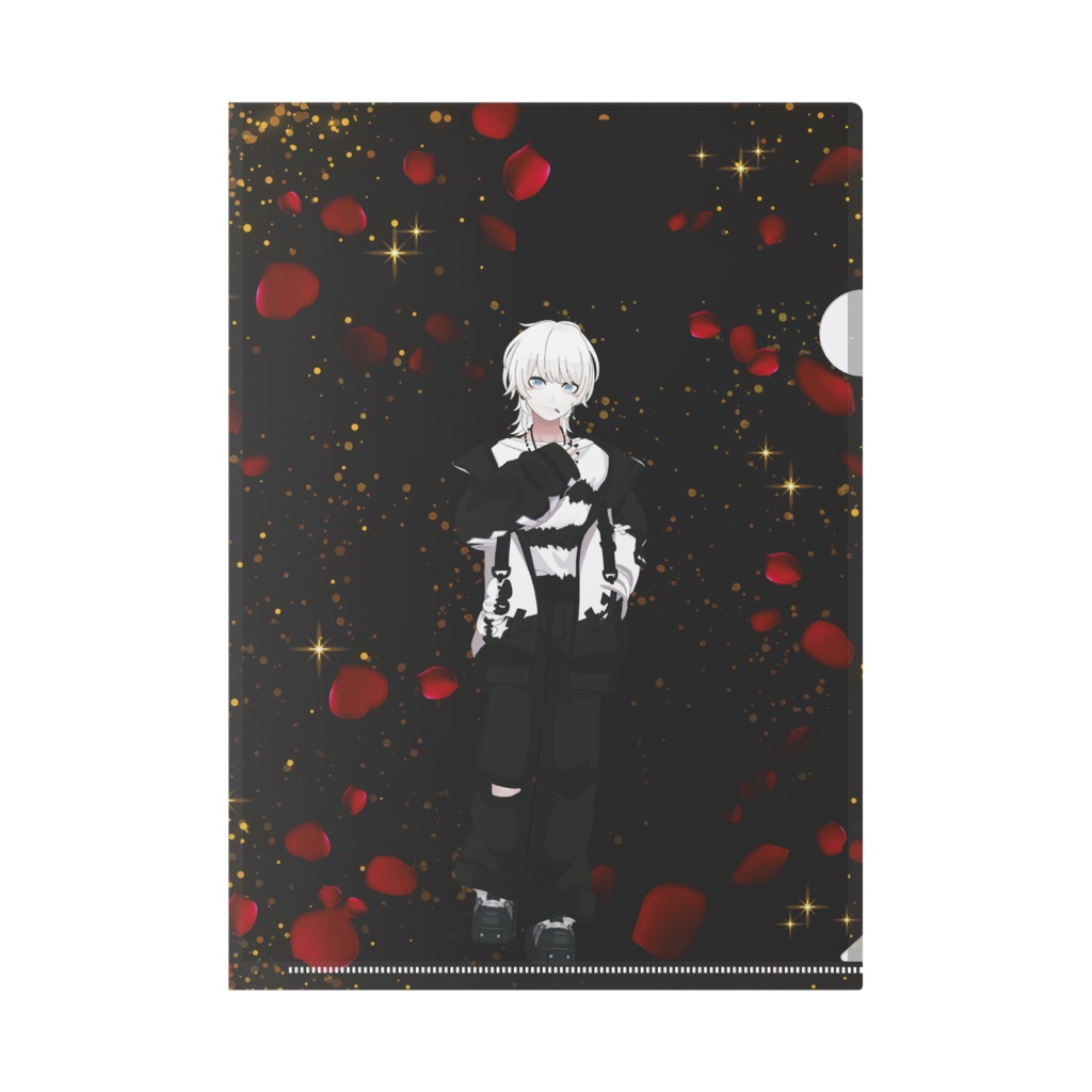 【月野れん】12月記念日グッズ-クリアファイル[1212]