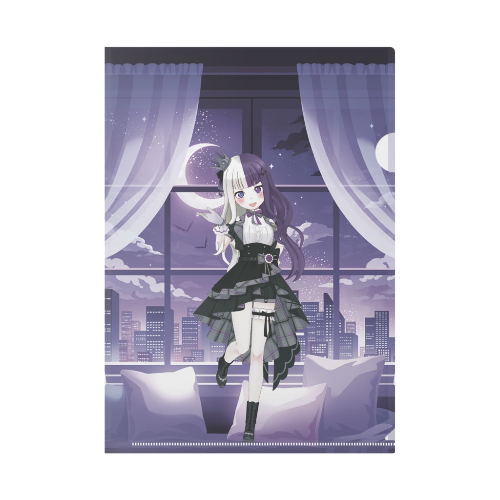 【月音珠歌】12月記念日グッズ-クリアファイル[1218]