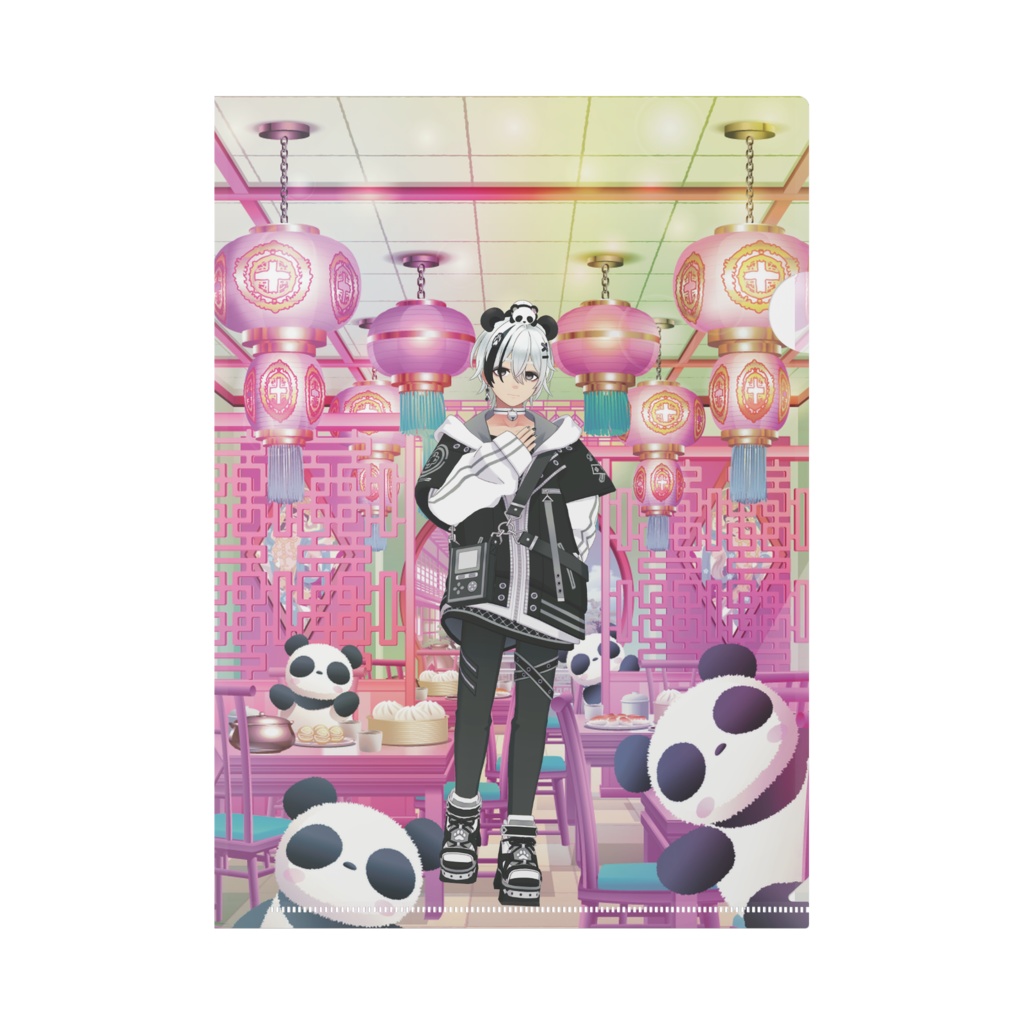 【朝壱 眞白】12月記念日グッズ-クリアファイル[1211]