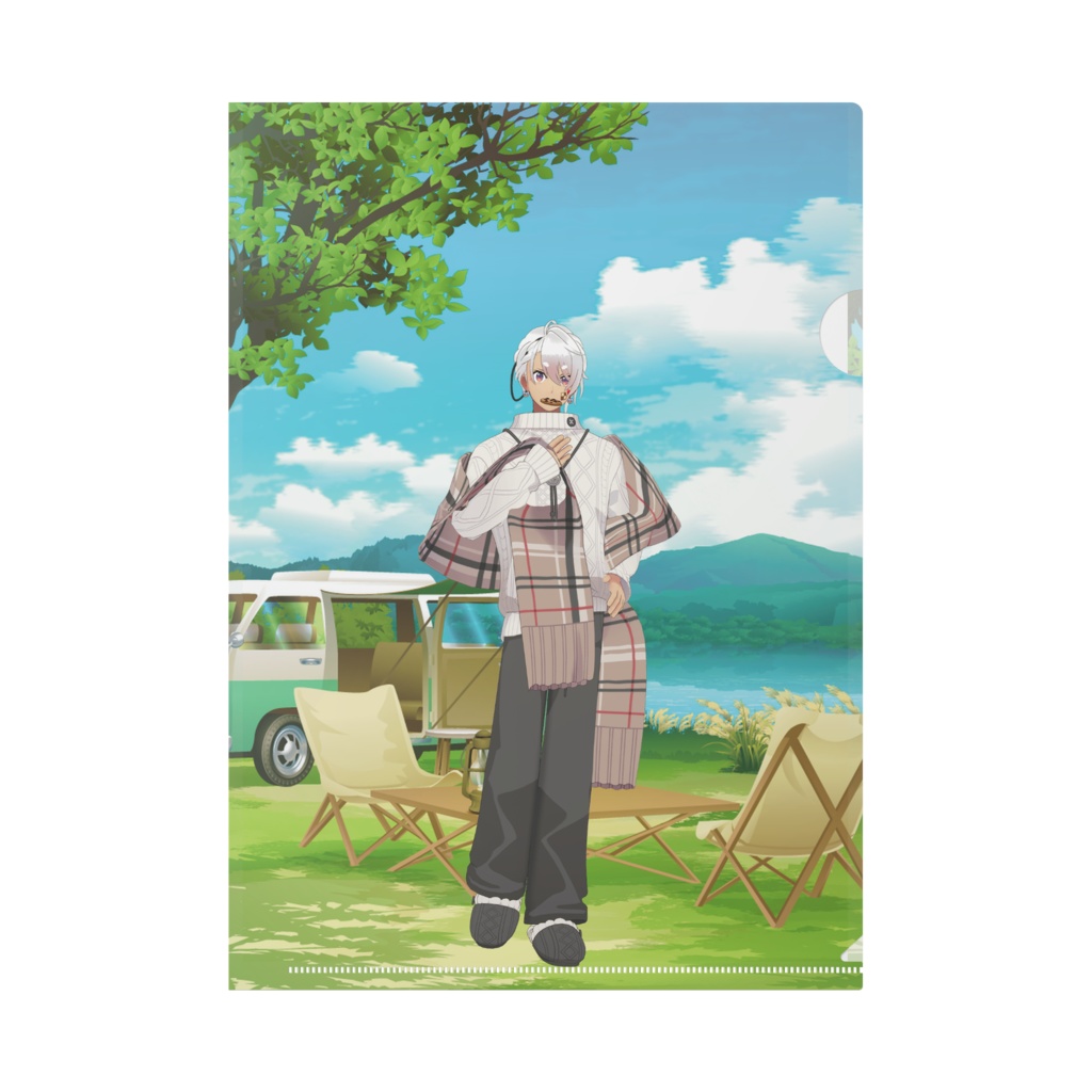 【朝比奈ティオ】12月記念日グッズ-クリアファイル[1214]