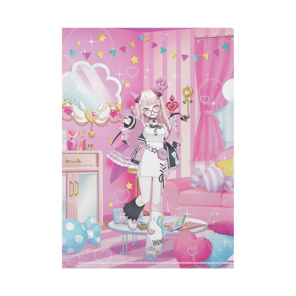 【本気野 黄金】12月記念日グッズ-クリアファイル[1224]