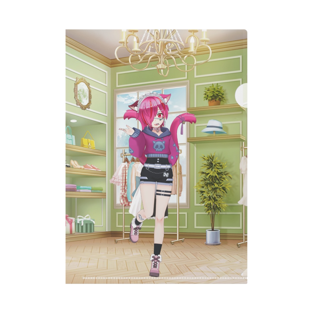 【柊 みおり】12月記念日グッズ-クリアファイル[1202]