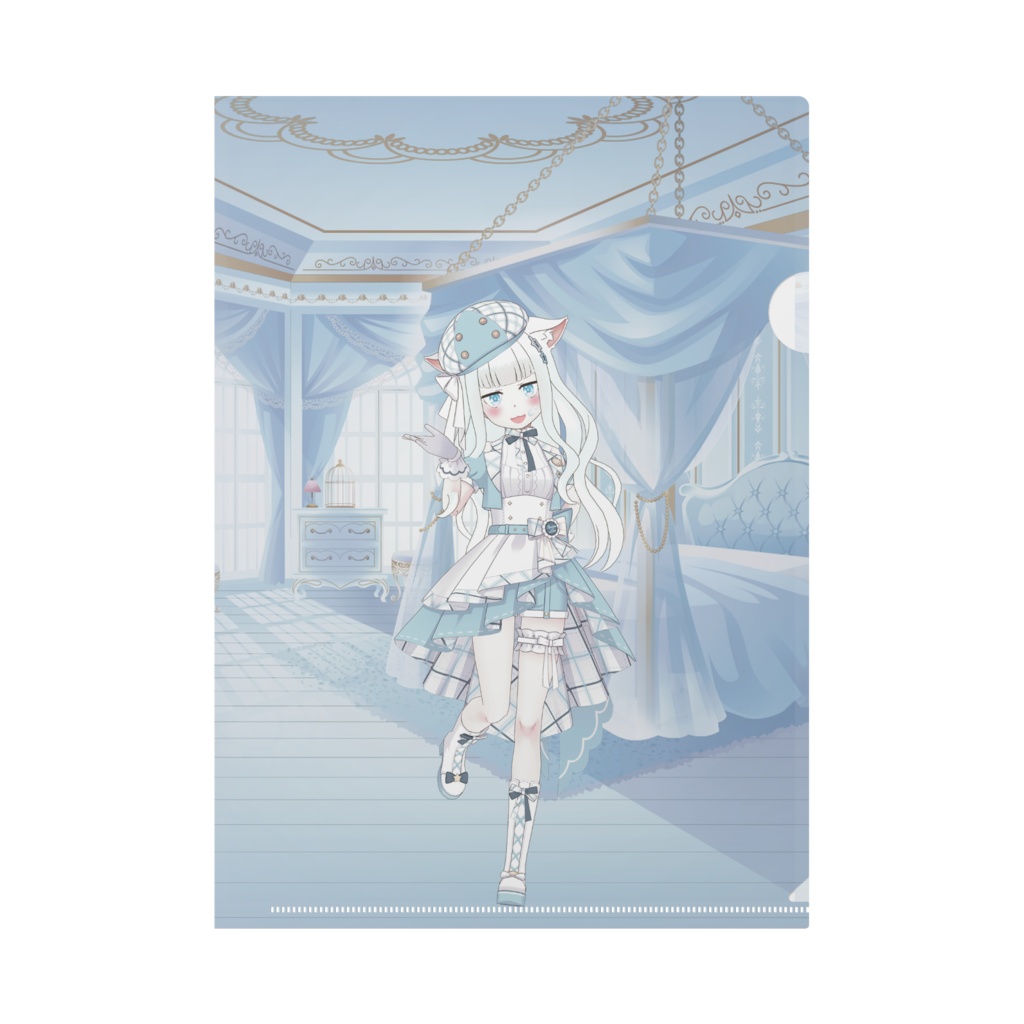 【柊木ましろ】12月記念日グッズ-クリアファイル[1203]