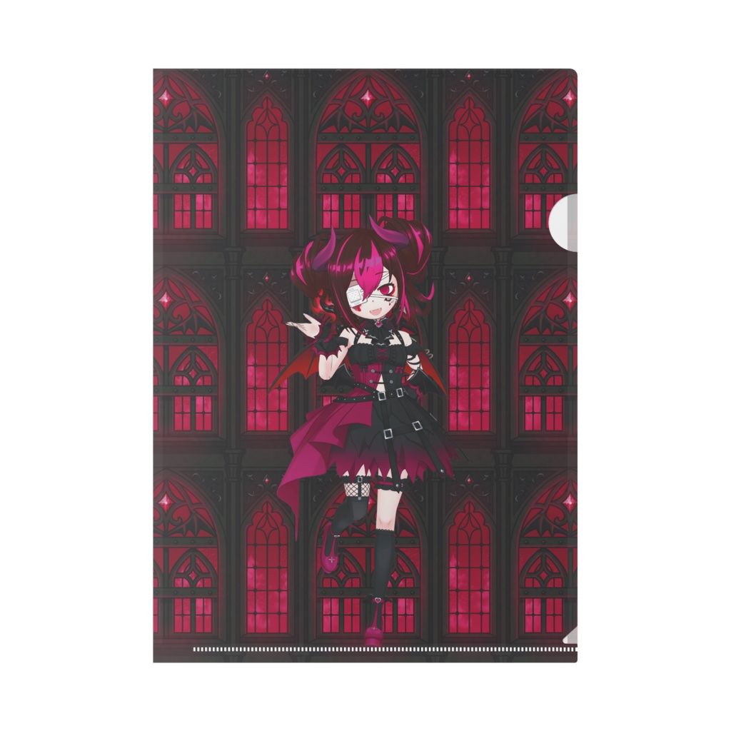 【柊 麗音】12月記念日グッズ-クリアファイル[1227]