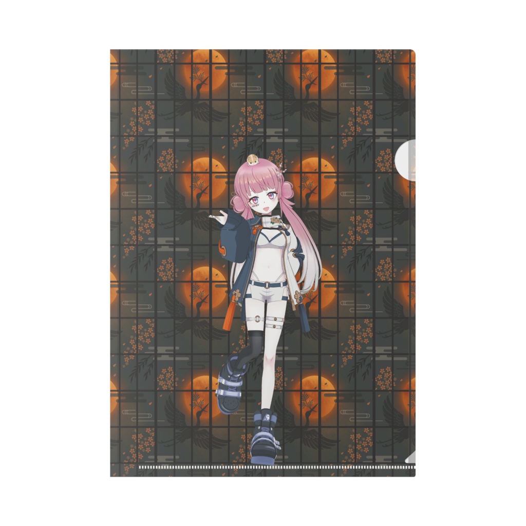 【柊ゆぅ】12月記念日グッズ-クリアファイル[1201]