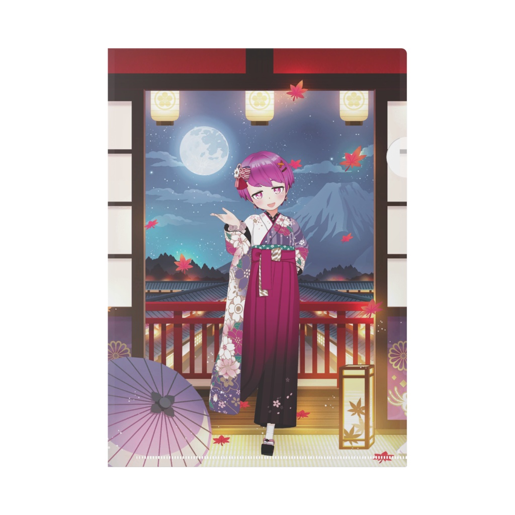 【柚汰子】12月記念日グッズ-クリアファイル[1228]