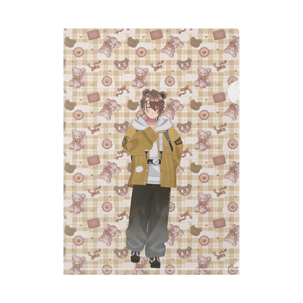 【栗熊奏向】12月記念日グッズ-クリアファイル[1223]