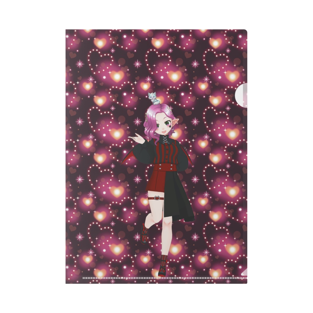 【桃瀬 ちどり】12月記念日グッズ-クリアファイル[1220]