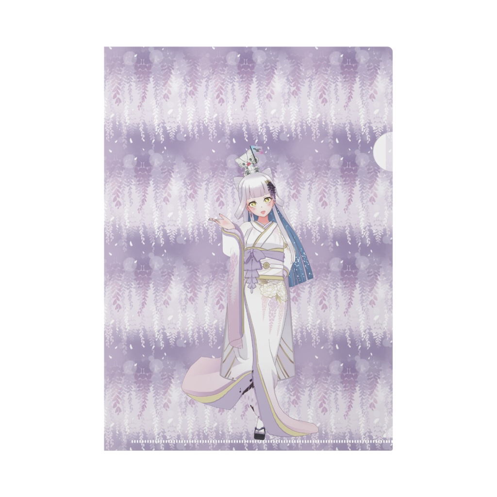 【桃花【ﾄｰｶ】】12月記念日グッズ-クリアファイル[1228]