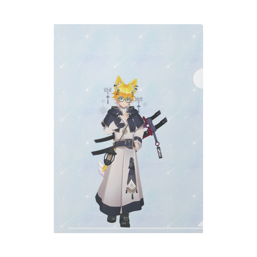 【櫻羽 なぎさ】12月記念日グッズ-クリアファイル[1201]