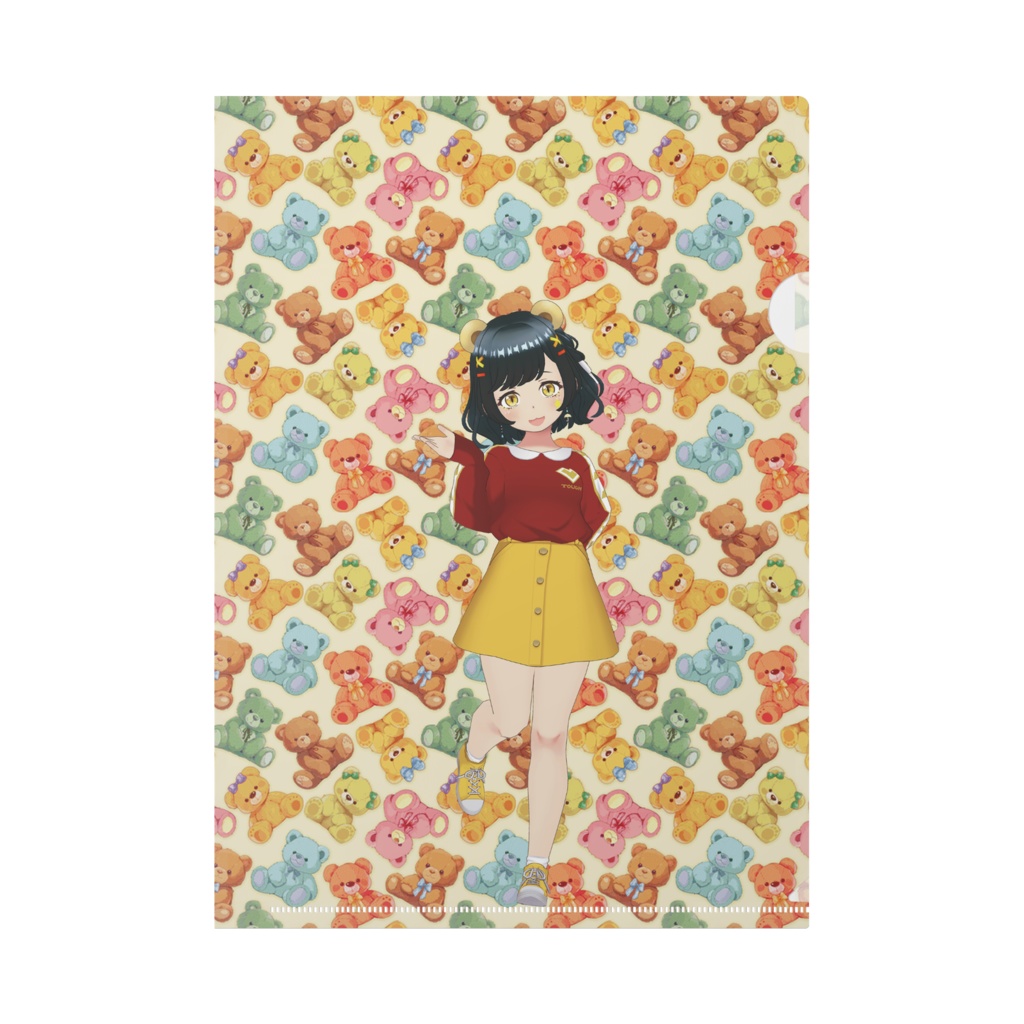 【水無月 潤】12月記念日グッズ-クリアファイル[1202]