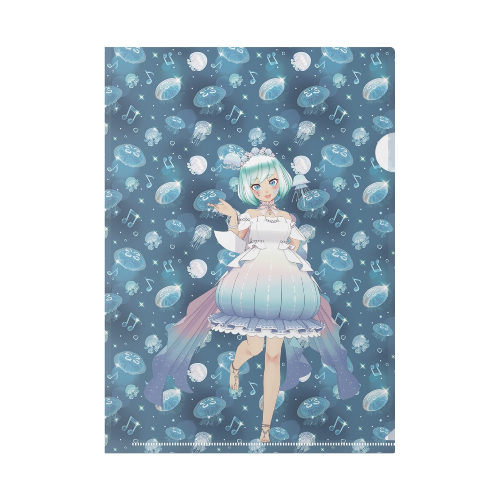 【水綴しずく】12月記念日グッズ-クリアファイル[1215]