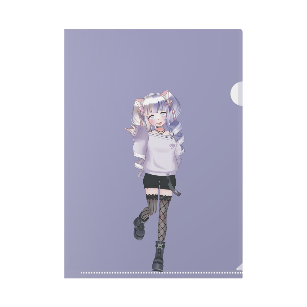 【永遠　ねおん】12月記念日グッズ-クリアファイル[1212]