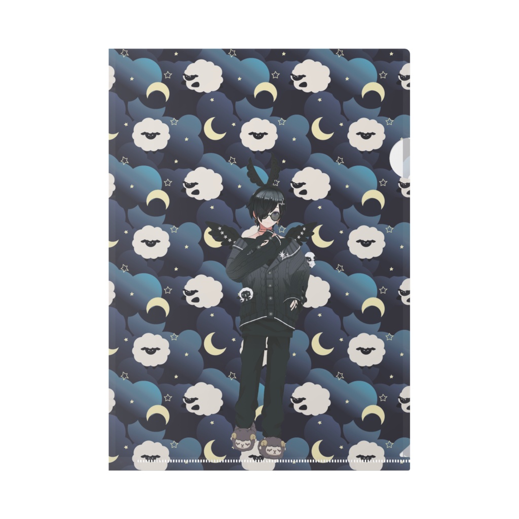 【永露ハルカ】12月記念日グッズ-クリアファイル[1215]