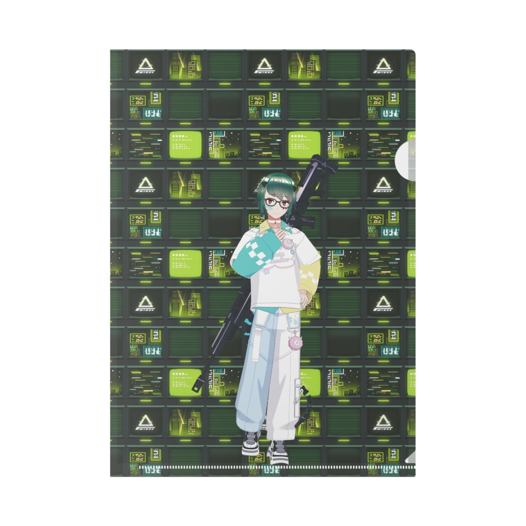 【汰雯アエル】12月記念日グッズ-クリアファイル[1205]