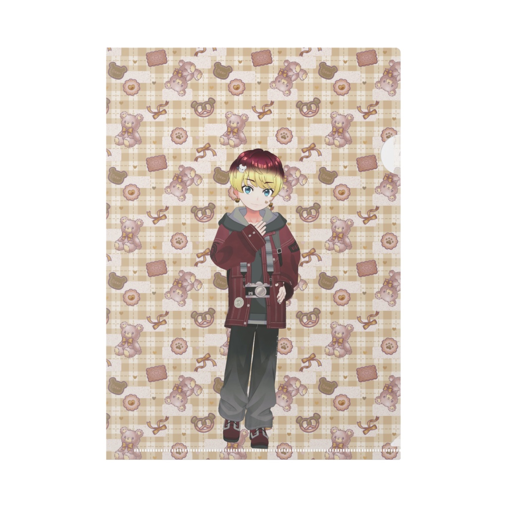 【泉藤涼羅】12月記念日グッズ-クリアファイル[1218]