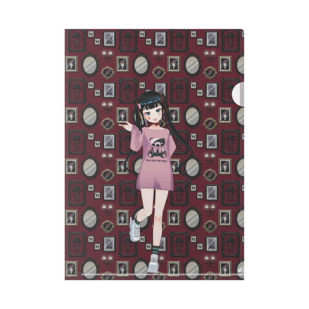 【泡沫 雨】12月記念日グッズ-クリアファイル[1224]