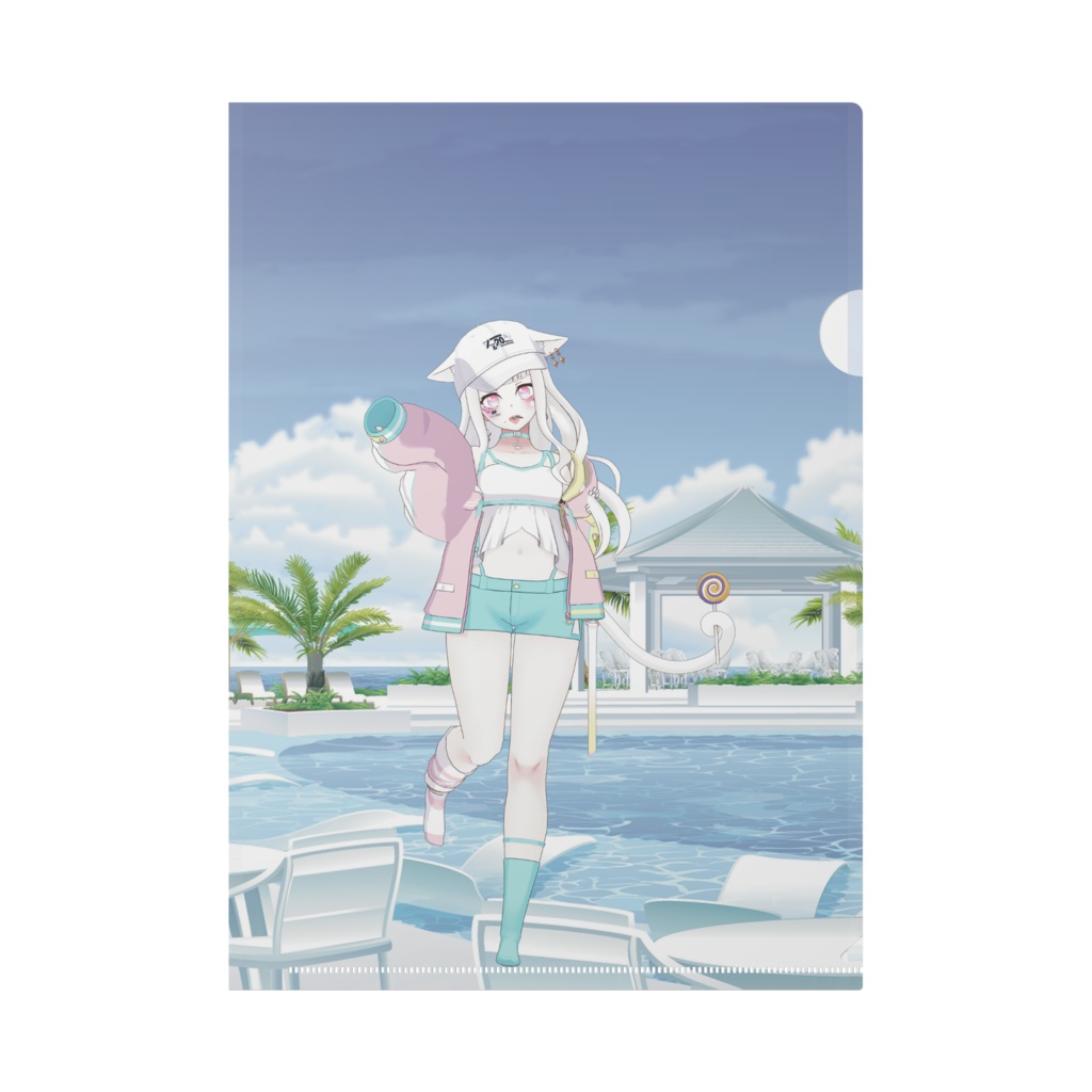 【浮夜いぶ】12月記念日グッズ-クリアファイル[1202]