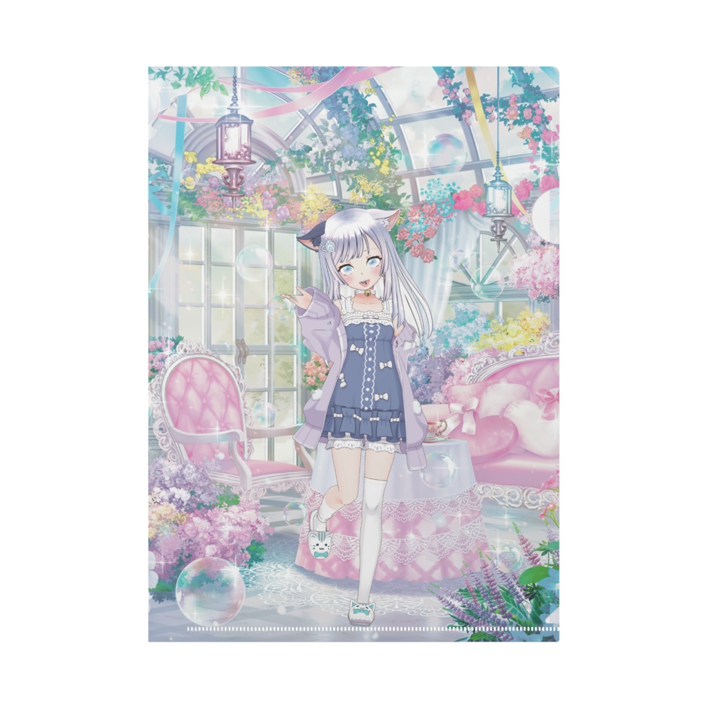 【涼宮くも】12月記念日グッズ-クリアファイル[1203]