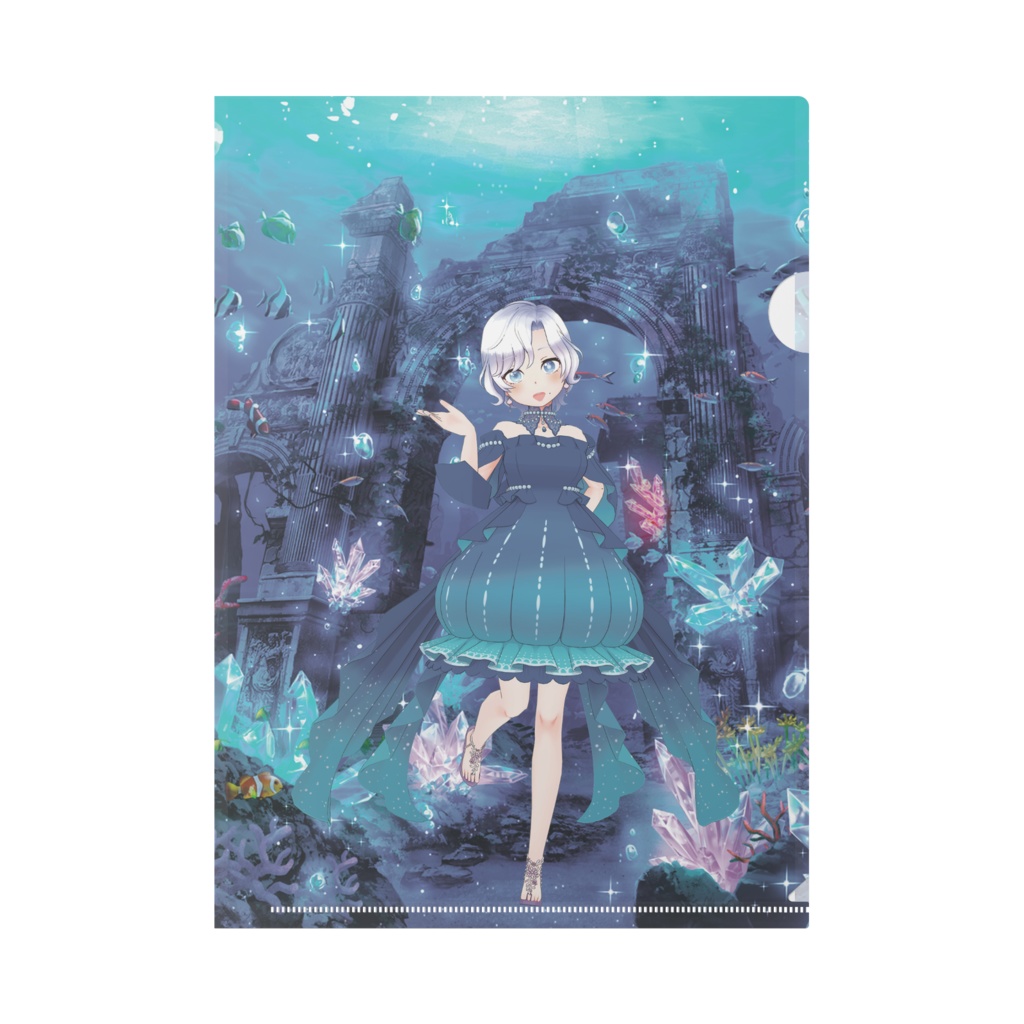 【深海あず】12月記念日グッズ-クリアファイル[1228]