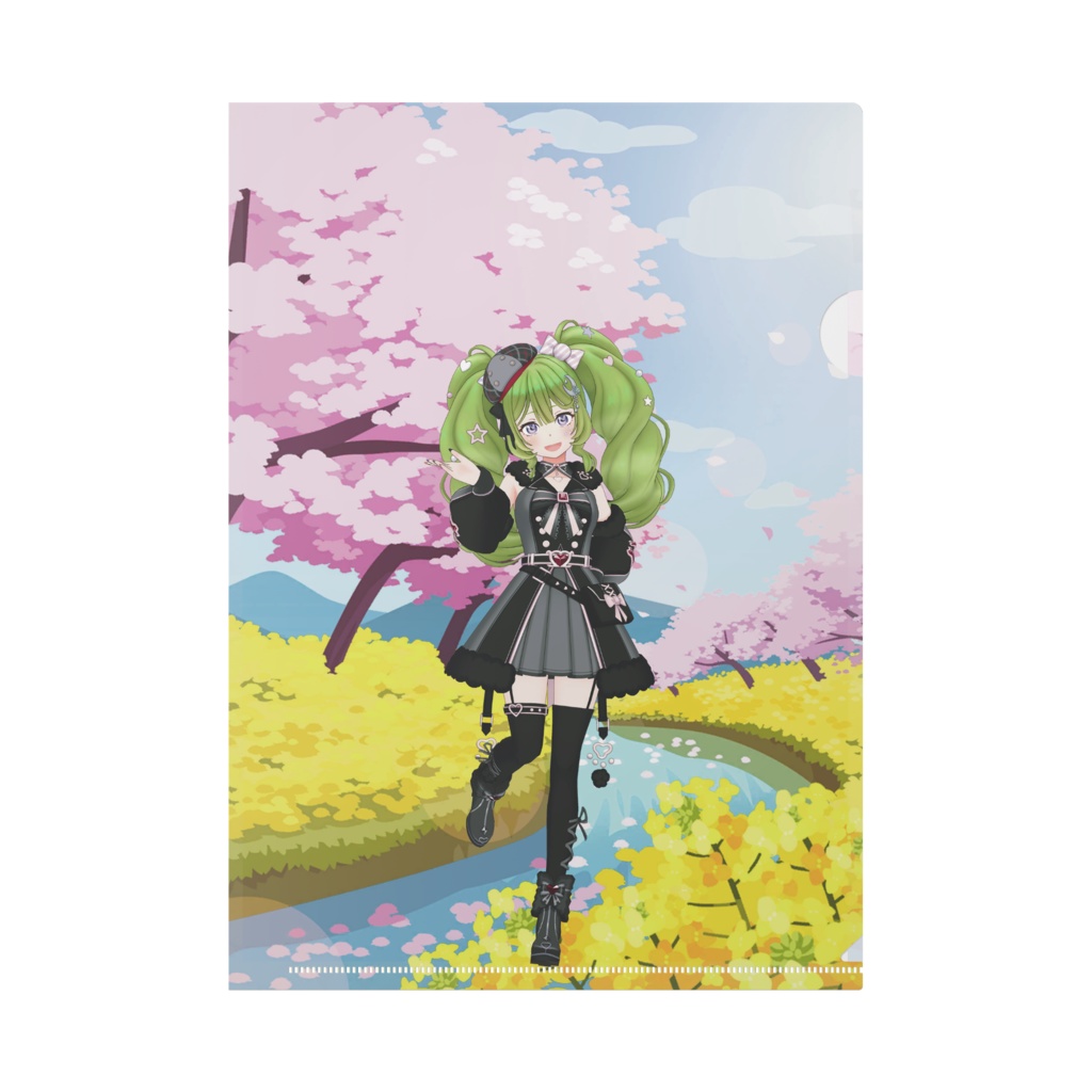 【満草クゥ】12月記念日グッズ-クリアファイル[1217]