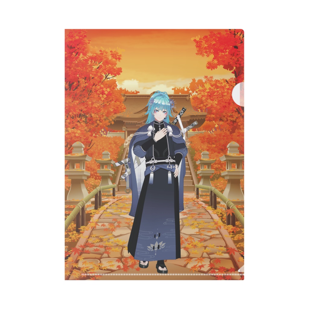 【漣碧湊月】12月記念日グッズ-クリアファイル[1203]