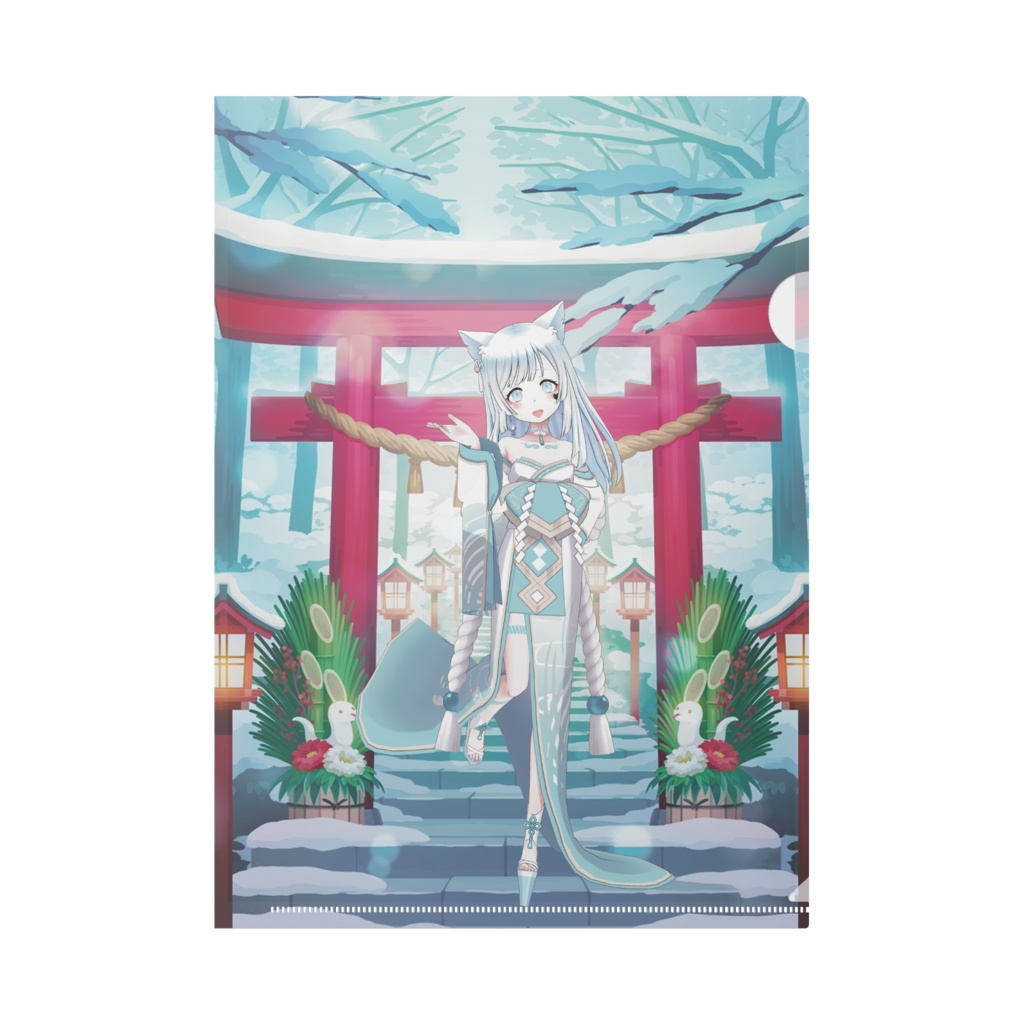 【澪音なの】12月記念日グッズ-クリアファイル[1202]