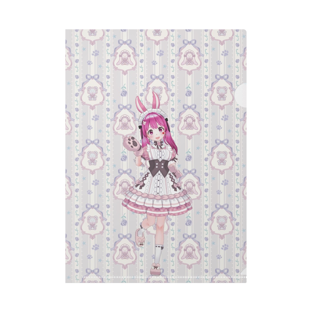 【烏兎 いちご】12月記念日グッズ-クリアファイル[1204]