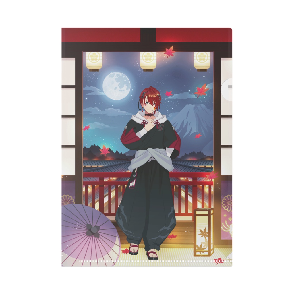 【炎司 尚生】12月記念日グッズ-クリアファイル[1207]