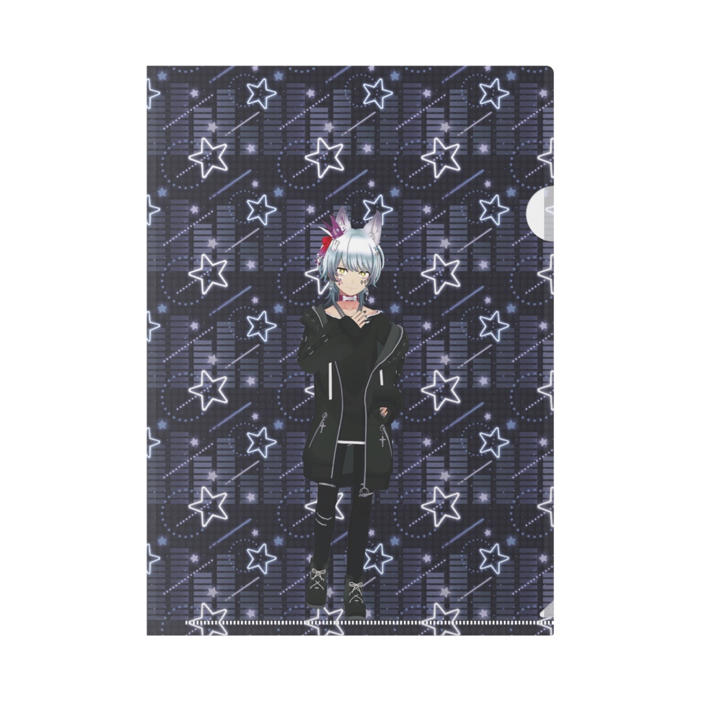 【狗廻　白狼】12月記念日グッズ-クリアファイル[1209]