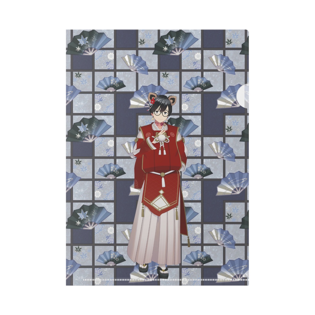 【狐桜 尊】12月記念日グッズ-クリアファイル[1213]