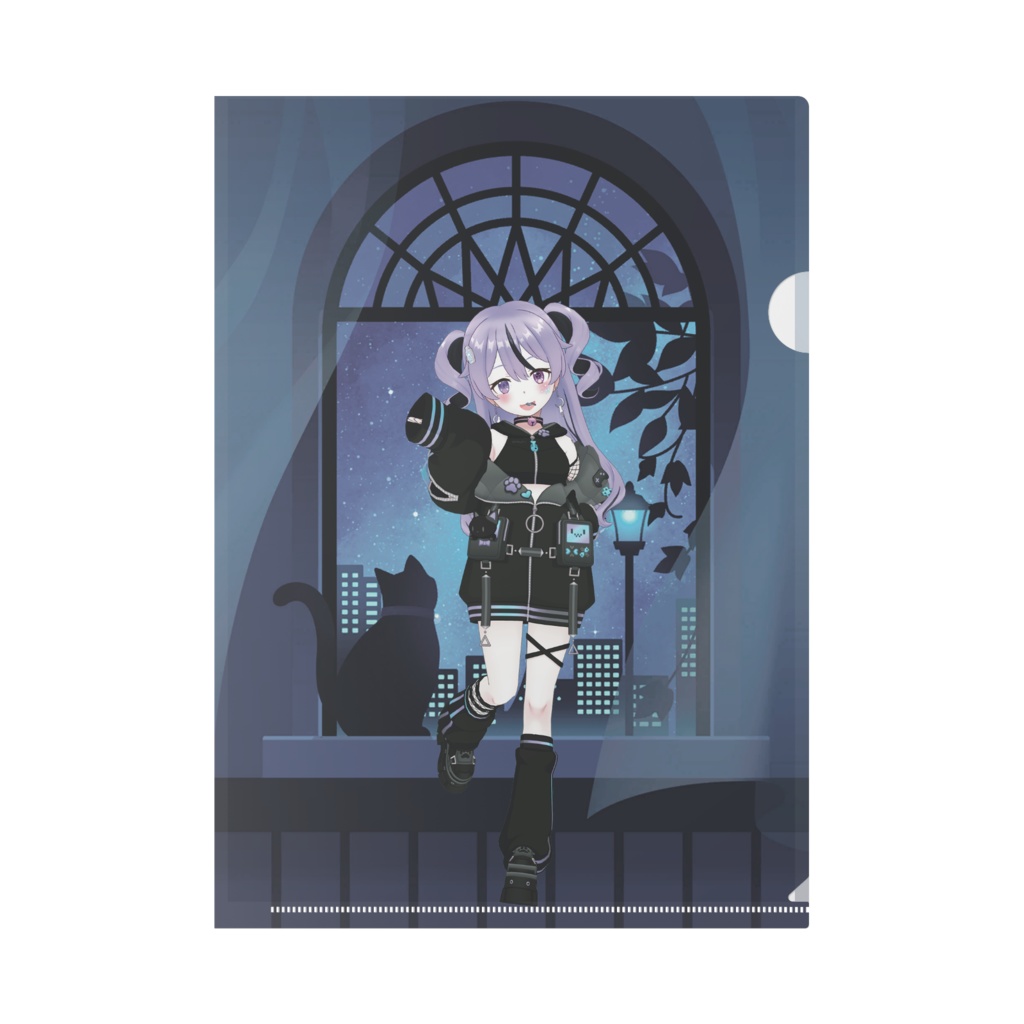 【獅乃綾音】12月記念日グッズ-クリアファイル[1231]