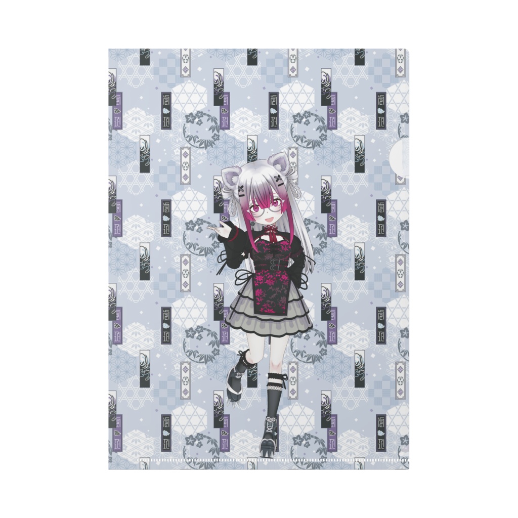 【猫間 琉華】12月記念日グッズ-クリアファイル[1215]