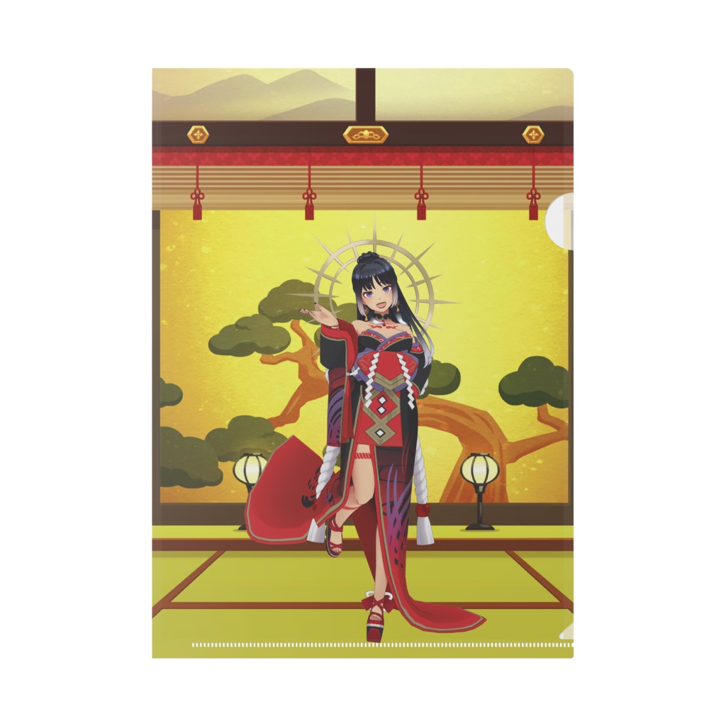 【獅子原 照】12月記念日グッズ-クリアファイル[1214]